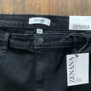 Zenana black denim jeans